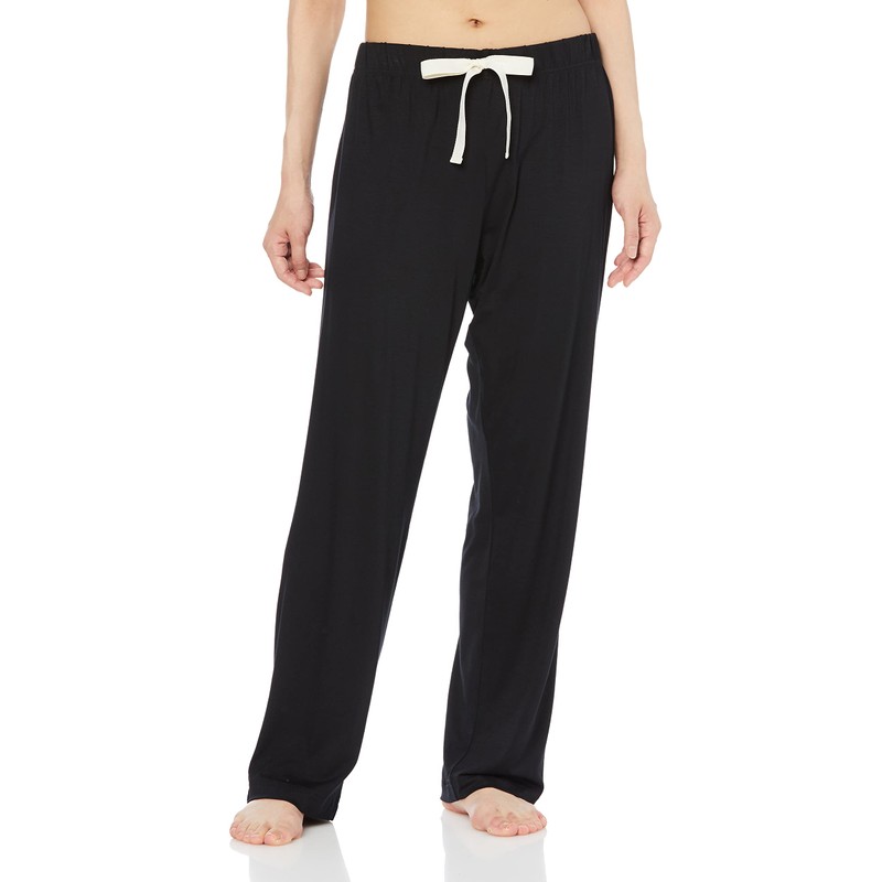 Boody Women's Sleep Pants, Black, M
