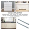 HonGien 5 Pack Grey Kitchen Drawer Handles, Long Cupboard Handles,