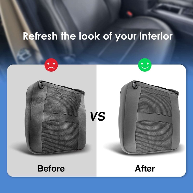 A-Premium Grey Seat Cover Compatible with Dodge Ram 2500 3500