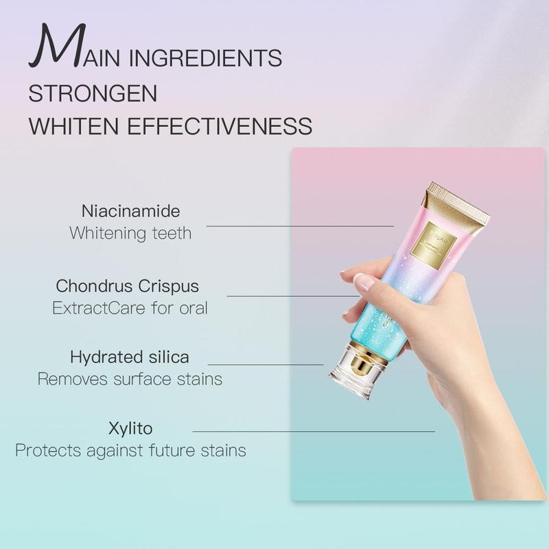 BodyAid 【Triple Whitening】Niacinamide Whitening Toothpaste Oral Care 100g - Specification: