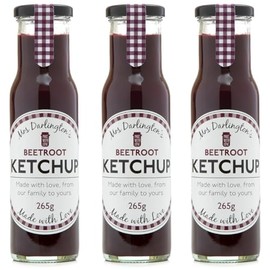 Mrs Darlington's Beetroot Ketchup - 265g - Pack of 3