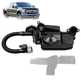 Oil Separator Assembly Compatible with Ford F250 F350 F450 F550 2011-2016 Super Duty 6.7L V8 Diesel Engine PCV CCV Oil Separator Replaces# DC3Z6A785C, BC3Z6A785A