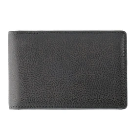 Picard HANS 1 Men's Wallet, Real Leather, Small, with No Closure, Wallet, Everyday, Going Out, charcoal, Wallet