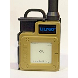 Unbranded Custom 3D-Printed External Case for Lilygo T-Deck – Black (LoRa, Meshtastic)