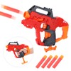 Kids CS Blaster Weapon Toy 10m Transmitter Soft Darts Birthday