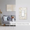 ybclf White Gold Marble Light Switch Cover 1 Gang Single