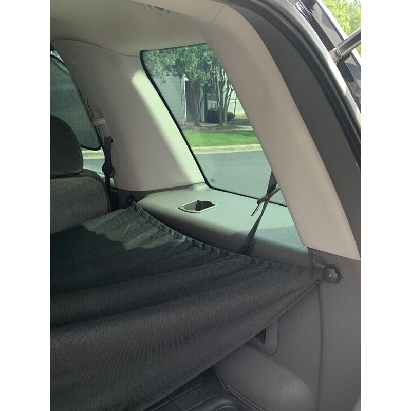 Rear Trunk Security Cargo Area Shade Cover Black for Toyota