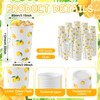 Jansun Lemonade Stand Supplies for Kids, 100 Pcs Lemonade Paper