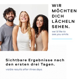 ALPINE WHITE Whitening Strips Sensitive for Visibly Whiter Teeth in Just 3 Days - Professional Teeth Bleaching for Sensitive Teeth I 7 Applications (14 x Bleaching Strips)