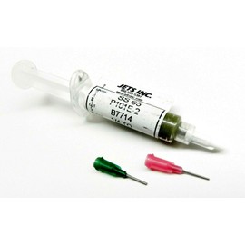 JTS Silver Solder Paste Easy/Soft 65% Silver 1/4 Troy Ounce Syringe Soldering Paste SS65 Made in USA