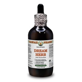 Hawaii Pharm Europe Dream Herb (Calea Zacatechichi) Powdered Leaf and Stem Alcohol-Free Liquid Extract Glycerite 120 ml
