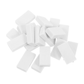 Operitacx 18pcs White Erasers Soft Texture for Art Exams and Drawing Classes Complete Removal No Trace Cute School Supplies for Artists Students Office Use