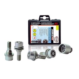 Fits Citroen DS4 Models Heyner Germany Stil Block PRO Locking Wheel Nuts M12x1.25 Set 4 Locks Thatcham Quality Assured Bolts 766/5