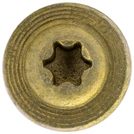 Jake Sales #15 x 3-1/2" Construction Lag Screw Exterior Coated Torx/Star Drive Heavy Duty Structural Lag Screw Far Superior to Common Lag Screws (100 Screw Count) Modified Truss Washer Head