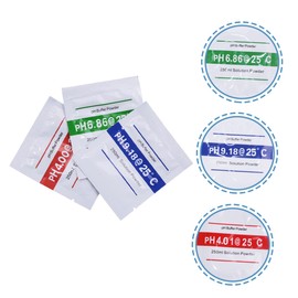 ULTECHNOVO 4sets Ph Testing Buffer Powder Kit Ph 4.01 6.86 9.18 Perfect for Pool Aquarium 15pcs*4