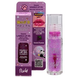 Manga Collection Manga Sparkle Lip Oil - Grape by Rude Cosmetics for Women