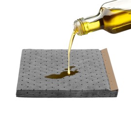 Oil Absorbent Pads, 20 Count Water Absorbent Mat, Garage Accessories, Oil Spill Mat for Absorbing Protecting Home Garage Basement (13"x10")