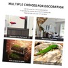 Mipcase Resin Simulation Submarine Aquarium Decor Unique Fish Tank Ornament