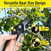 Jardineer Garden Secateurs Set with SK5 Blades, Bypass Hand Pruner