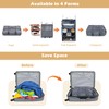 Surblue Hanging Travel Shelves Compression Packing Cube for Carry-on Luggage