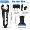 PAYA TOOLS Universal Bi-Metal 1-1/4" 90° Reach Oscillating Saw Blades,Power