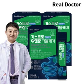 formulaReal Doctor Real Doctor Gastro AD Stomach & Intestinal Double Care Stomach Health Intestinal Health 3.5g / 리얼닥터 가스트로AD 위앤장 더블케어 위건강 장건강 3.5g x 14포(49g)  3개 위속쓰림 장건강 멀티케어