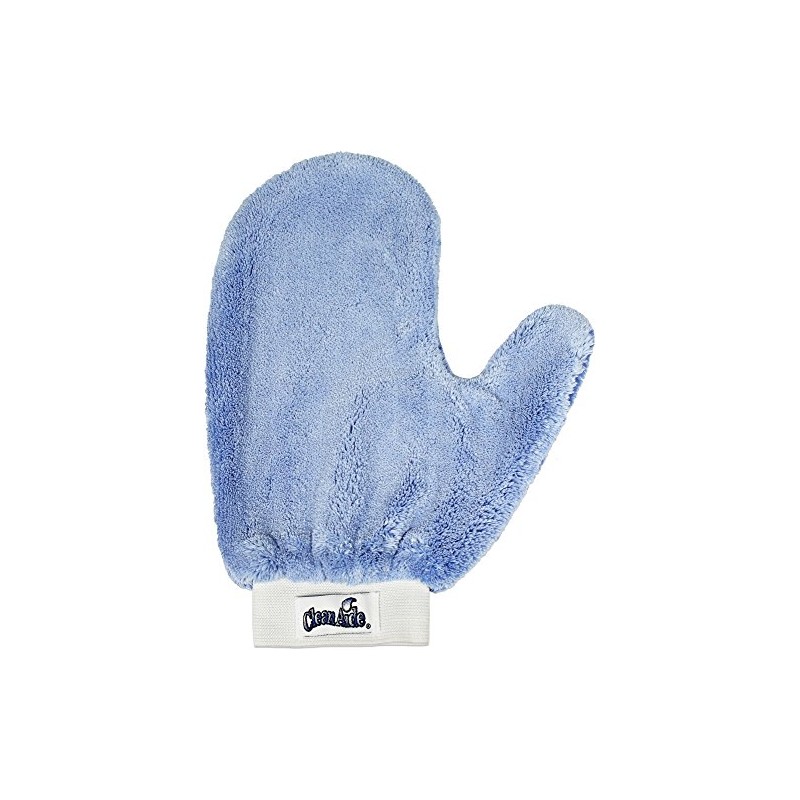 CleanAide Microfiber Terry Weave Dusting & Polishing Mitt, Lint-Free, Scratch-Free,