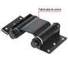 Hermex BID-306, Bisagra doble acción, negra
