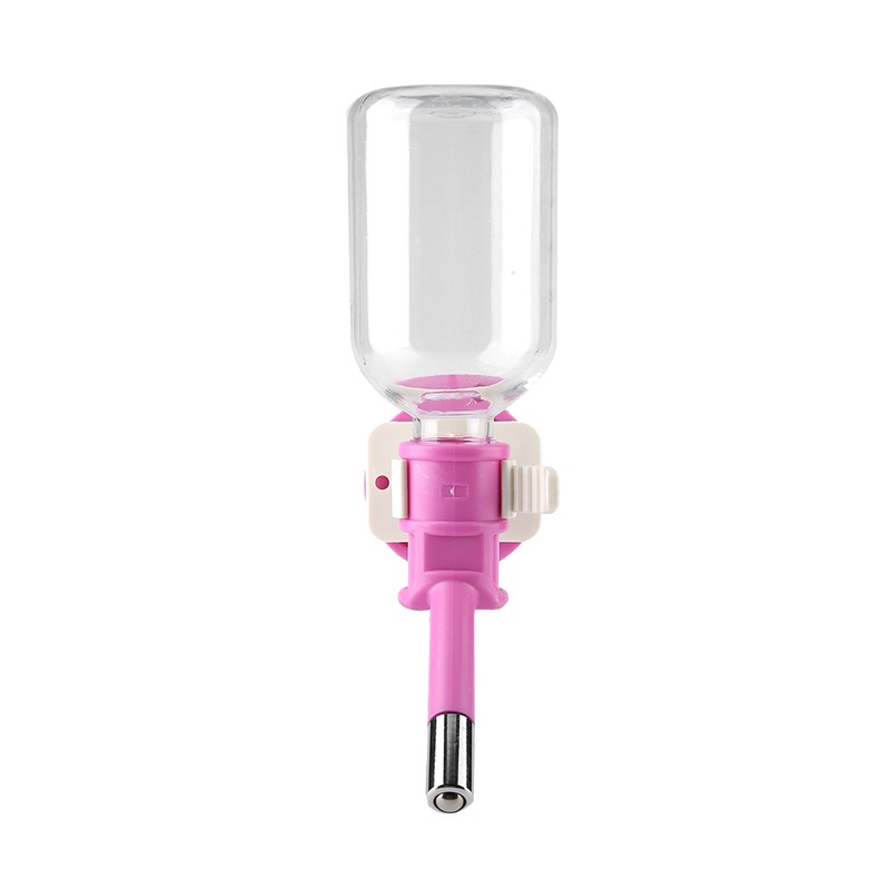Pet Dog Hanging Drinking Bottle Head Fountain Portable Cat Water