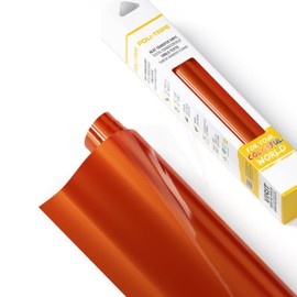 Poli-flex® Turbo® transfer film for textiles, flex film for iron-on, plotter film for DIY shirts, bright copper matt, 30.5 cm x 122 cm