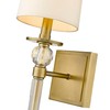 Z-Lite 1 Light Wall Sconce 805-1S-RB