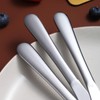 Dinner Knives Set Of 6, Berglander Stainless Steel Shiny Mirror