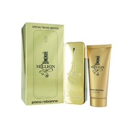 1 Million by Paco Rabanne for Men 2 Piece Set Includes: 3.4 oz Eau de Toilette Spray + 3.4 oz Shower Gel