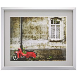 Kenko AAT-6-SG Picture Frame, 6 Pieces, Silver/Gray, Acrylic Type, Aluminum Frame