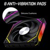 DS Wireless Assembly 360 Case Fan, 120MM LED Fan Compatible
