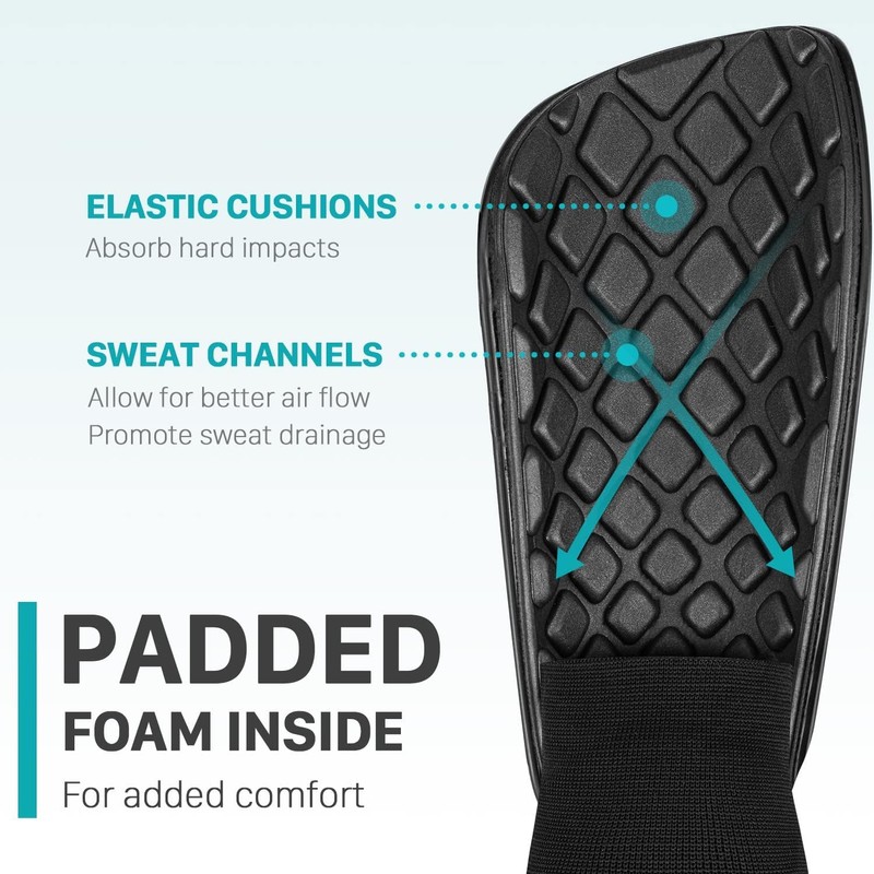 Northdeer Soccer Shin Guards for Kids Youth Adults with Adjutable