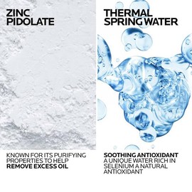 La Roche-Posay Effaclar Gel Limpiador Espumoso Purificante para Piel Grasa, Con Pidolato de Zinc Para Eliminar el Exceso de Aceite, Sin Alcohol y Sin Aceite, Lavado Facial Para Piel Grasa, Probado por