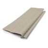 Waterlock Pro Gutter Guards Leaf Protection 25 Feet Pack Clay,