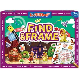 Reusable Search Game and Find Books for Kids 3-5, Preschool Learning Activities, Toddler Educational Toys Art & Crafts Jelly Stickers for Road Trip, Christmas Birthday Gift for Boys Girls Ages 3 4 5 6