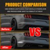 Nrgedzam LED Side Marker Lights Rear White Bumper Fender Marker