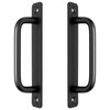 Piutouyar 2 Pack Aluminum Alloy Sliding Barn Door Handle, 128mm