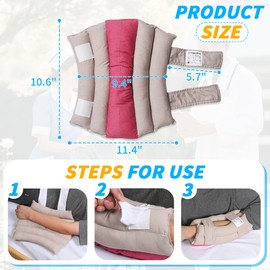 EZ Assistive Elbow Pads Elbow Protectors for Elderly and Bedridden Patient, Elbow Protector with Soft Fibre, Samll Size 1 Count, Small