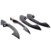 YNEI Gloss BLack Door Handle Upper Add-on Cover Fits Mercedes