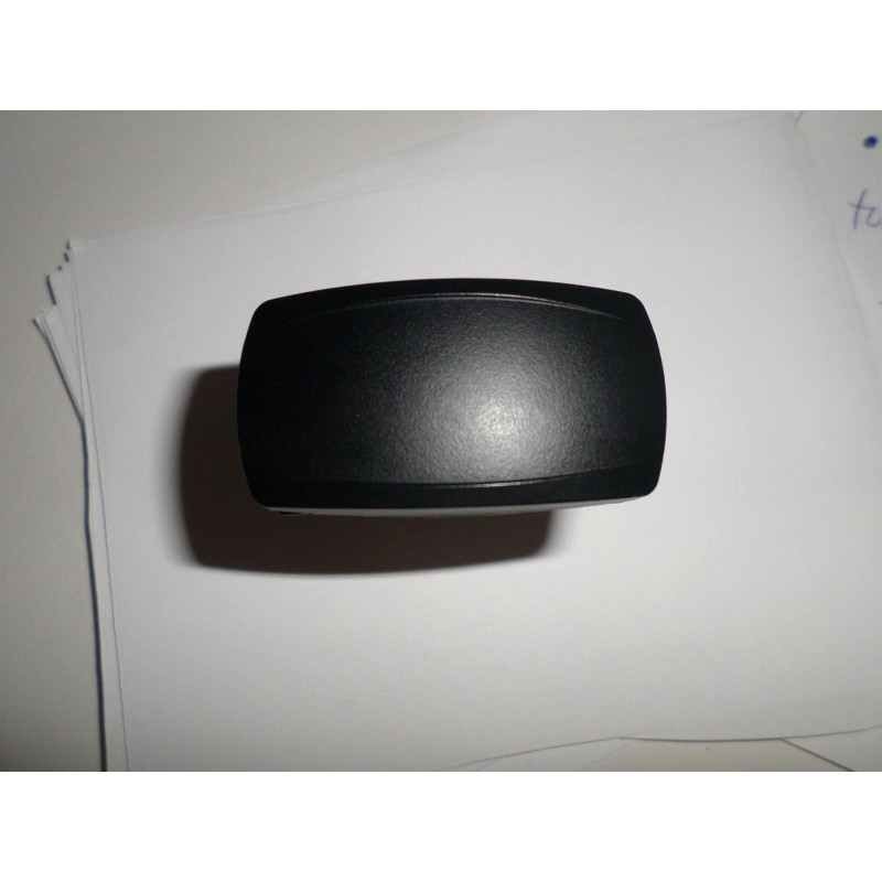 Carling Pewter Laser Etchable Rocker Switch