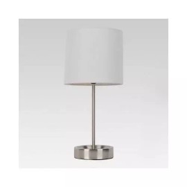 Room Essentials Stick Lamp - Decorative Table Lamp w/ metal base 5ft Cord
