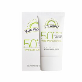 Sunworld Vivid Daily Sun Cream 50ml SPF50+ PA++++ / 썬월드 비비드 데일리 썬크림 50ml SPF50+ PA++++