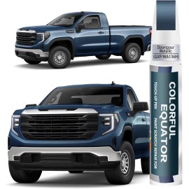 SNSIR Touch Up Paint Kit for GMC Downpour Metallic GXP/WA136H Car Scratch Remover Kit