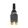 Carling Switch 2GK724-D-4B-B On/Off DPST Toggle Switch, 10A/250V, 15A/125V