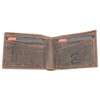 Strong Simple But Smart Designed Bi-fold Brown Genuine Leather Wallet
