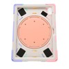 Tablet Case Silicone Hard PC Precise Cutouts Adjustable Strap 360